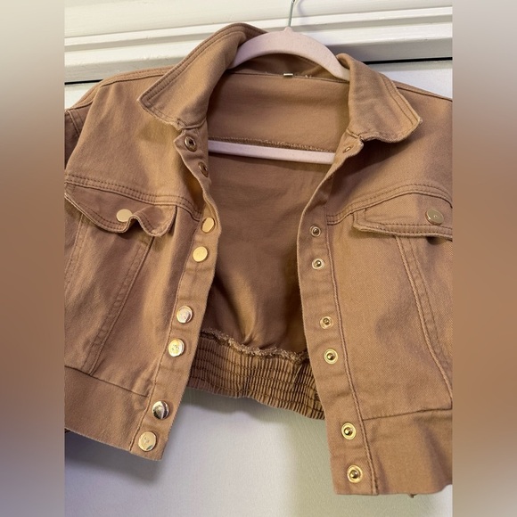 Fashion Nova cropped jacket size Medium - Picture 2 of 6